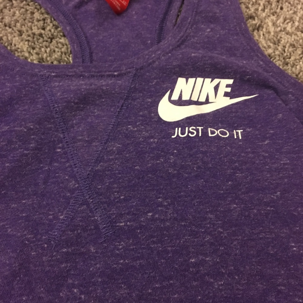 Purple Nike Racerback Tank - Picture 2 of 4